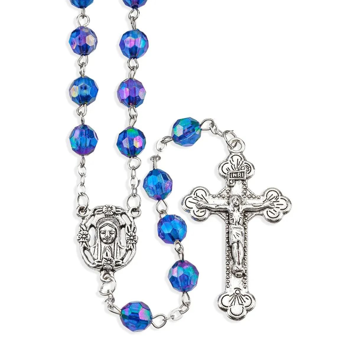 September Sapphire Birthstone Rosary