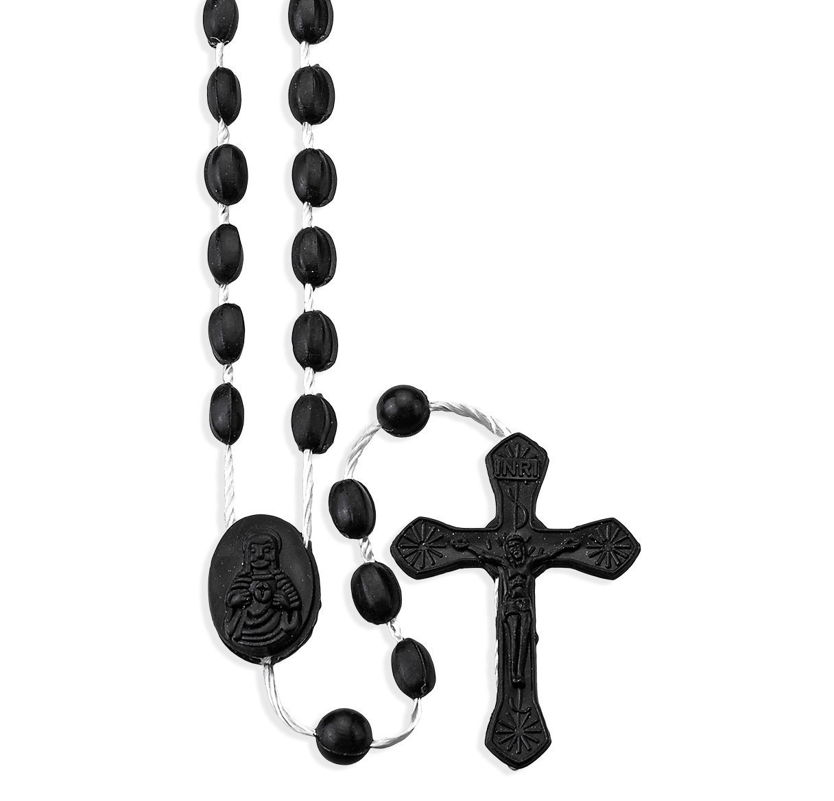 Black Cord Rosary