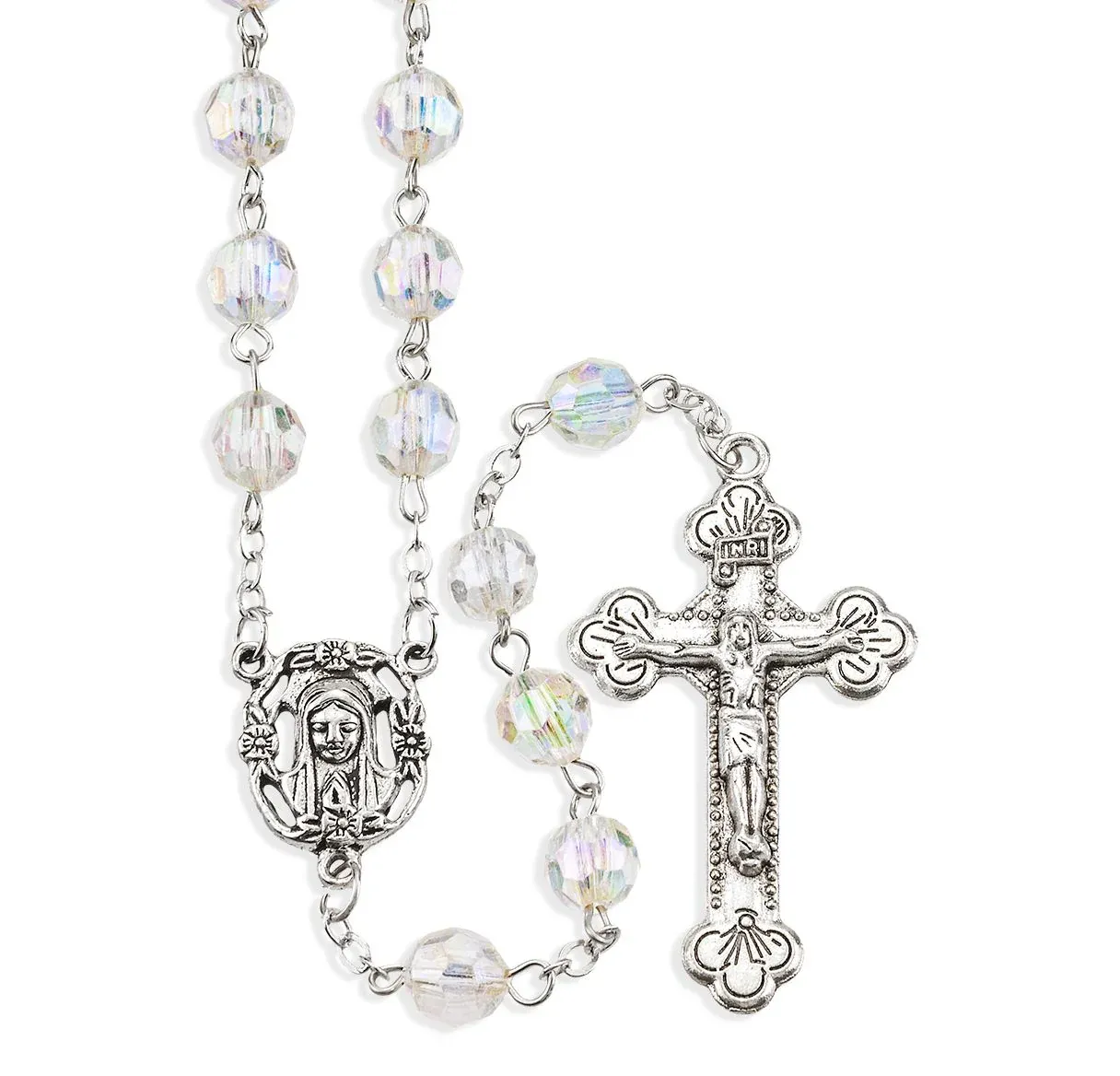 April Crystal Birthstone Rosary