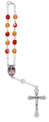 Sacred Heart Auto Rosary