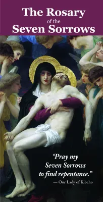 Seven Sorrows Rosary Pamphlet