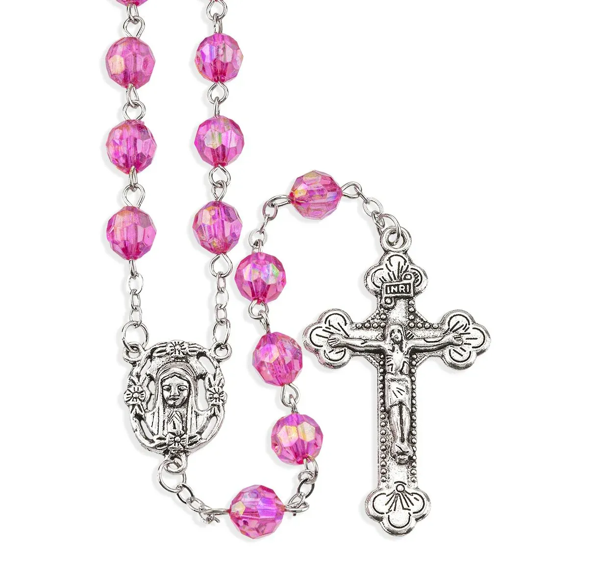 October Rose Quartz Birthstone Rosary