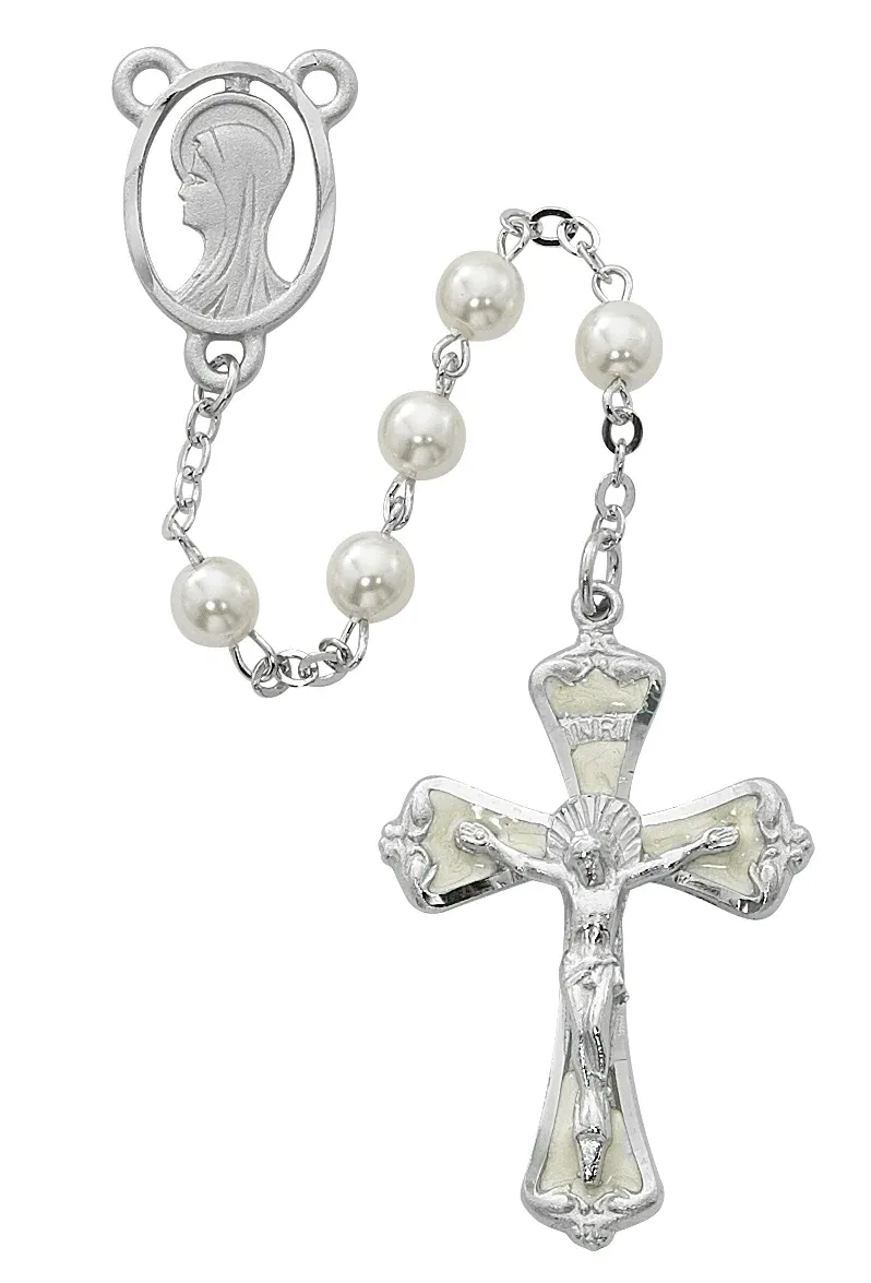 7mm Pearl Rosary