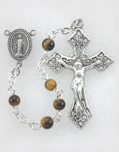 Tigereye Rosary 4mm