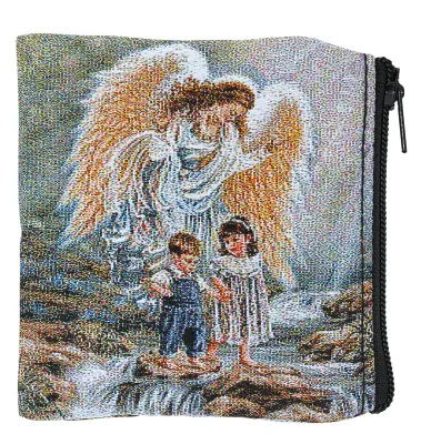 Guardian Angel Rosary Pouch