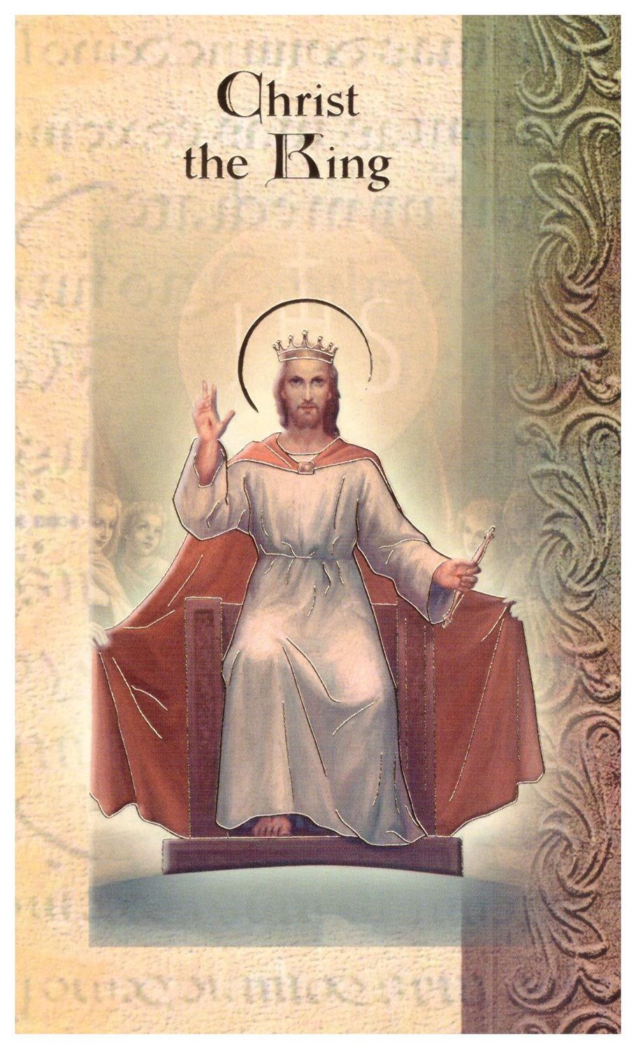 Biography of Christ The King