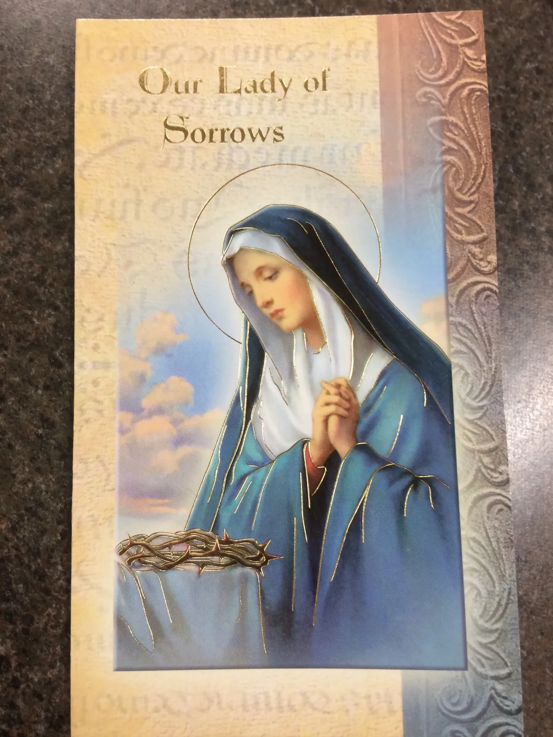 Biography of Our Lady Sorrows