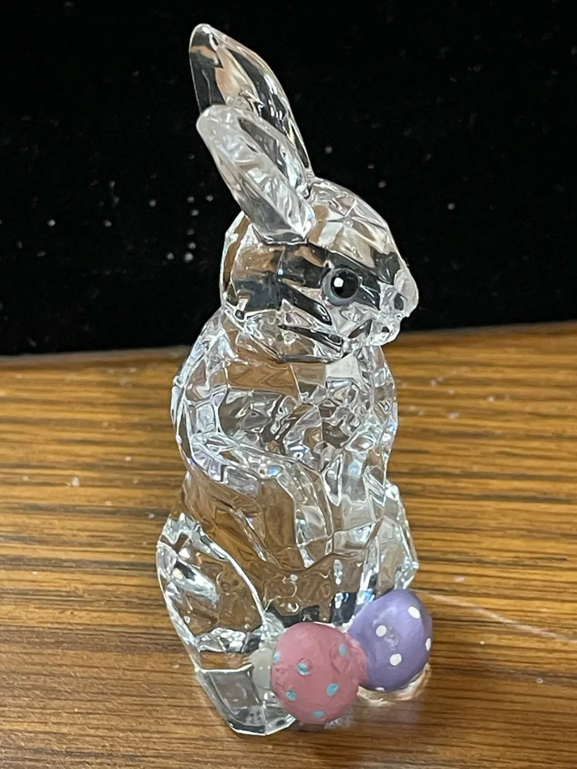 Easter Parade Bunny 3.5" Clear