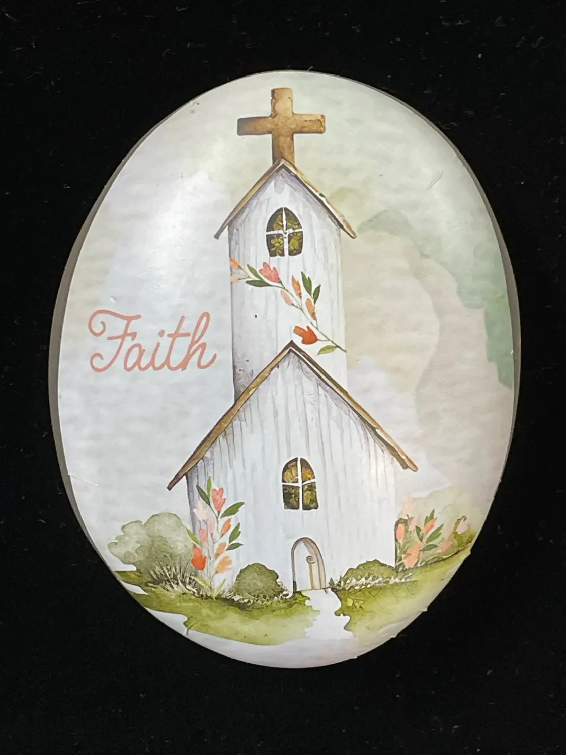 Easter Message Stone Faith