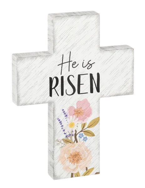 Print Easter Cross 10" Risen