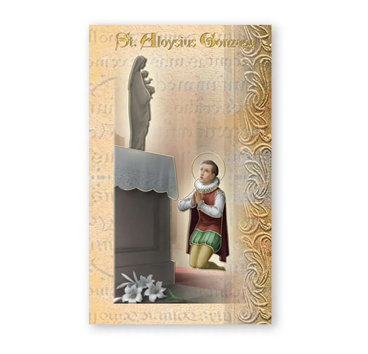 Biography St Aloysius Gonzaga