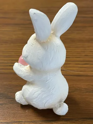 Springtime Happy Bunny Statue3