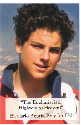 Blessed Carlo Acutis Holy Card
