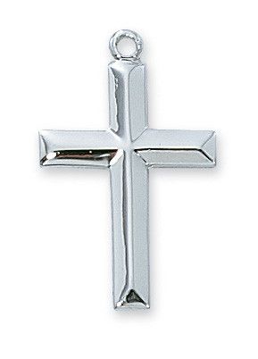 18" Sterling Cross