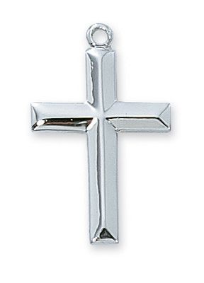 18" Sterling Cross
