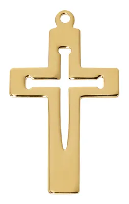 Gs Cutout Nail Cross 24" Ch