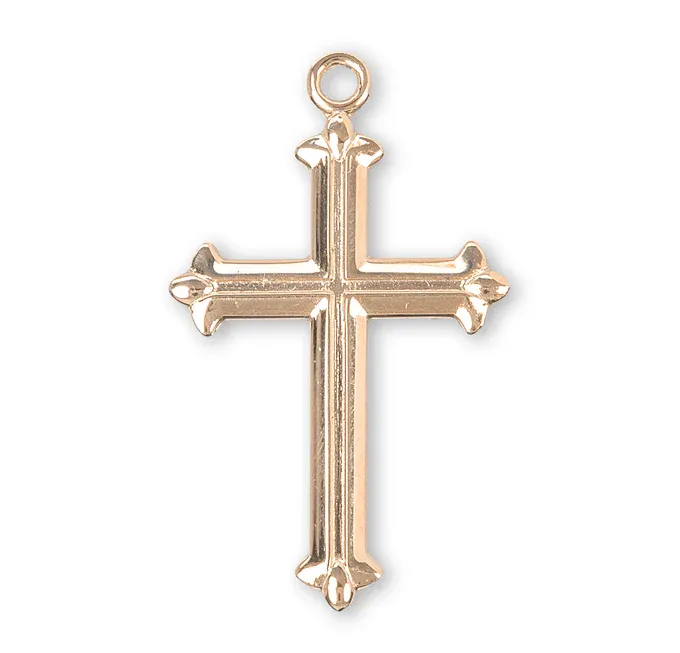 GP Fleur De Lis Cross 18"