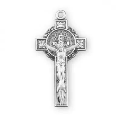 SS St Benedict Crucifix 18"