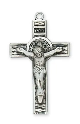 SS St Benedict Crucifix 18" 2