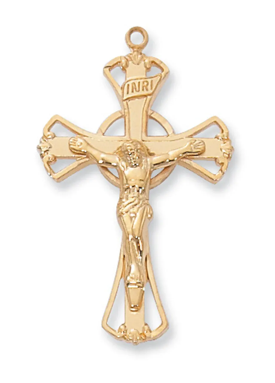 Gs Crucifix Cutouts 18" Chain
