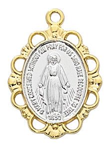 G/SS Miraculous Medal 18"