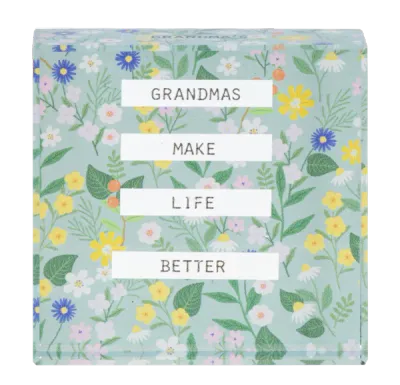 Block Talk Grandmas Make Life