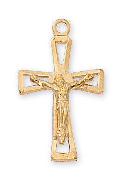 G/SS Crucifix 16/18"