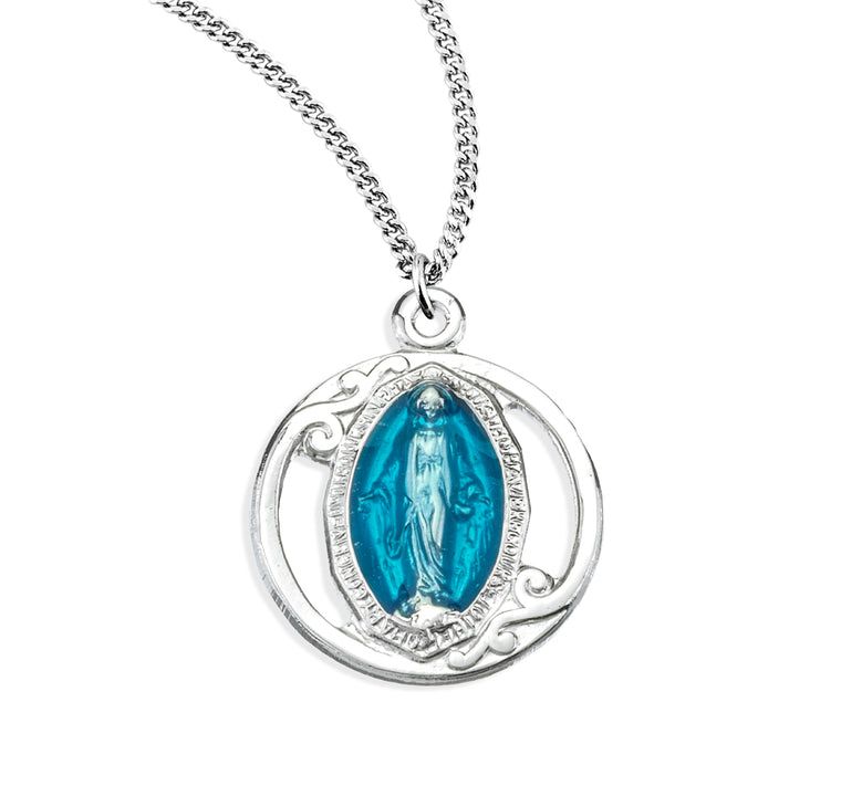 SS Bl Enameled Fancy Mirac