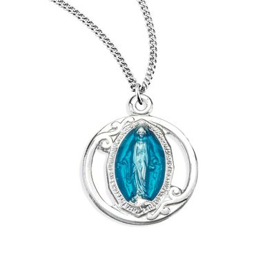 SS Bl Enameled Fancy Mirac