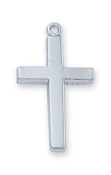 SS Cross 16-18" Chain &amp; Box