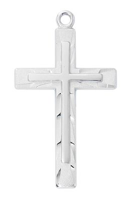 SS Cross Etched Rays 24"