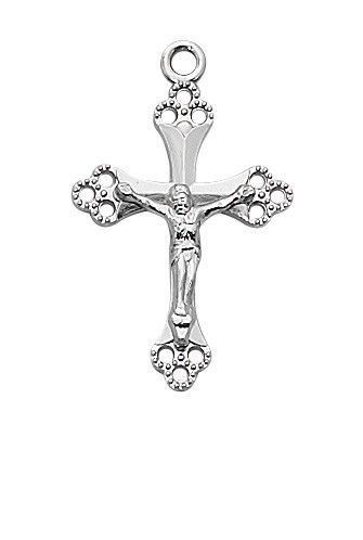 SS Crucifix 18" Chain And Box 2