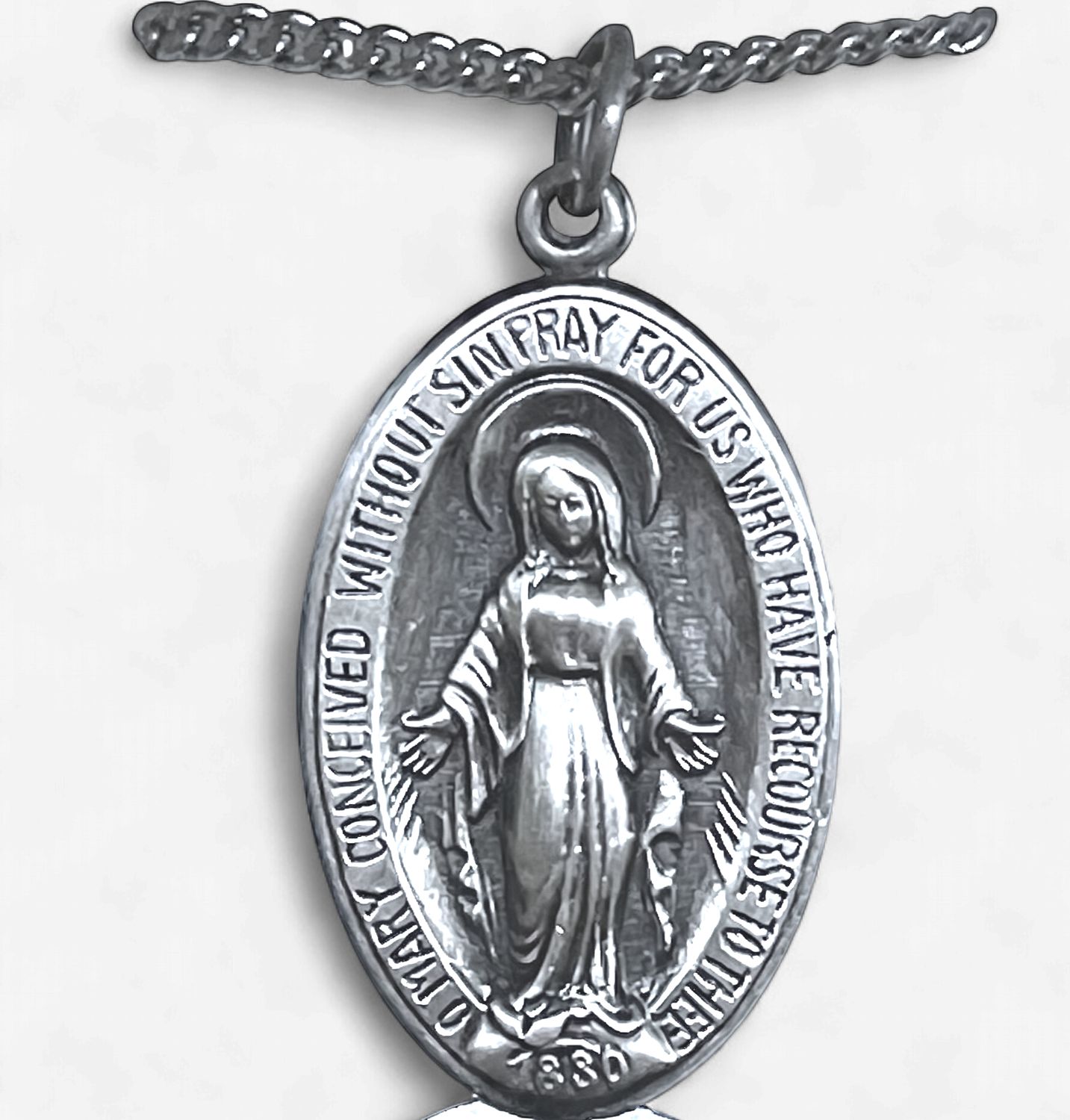 SS Large Miraculous Medal 24"
