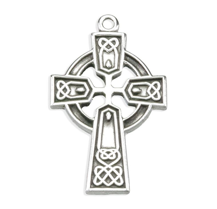 SS Celtic Cross 18" Chain