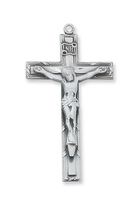 SS Crucifix 24" Ch &amp; Bx