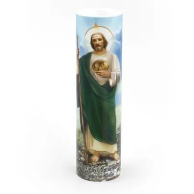Led St Jude Candle
