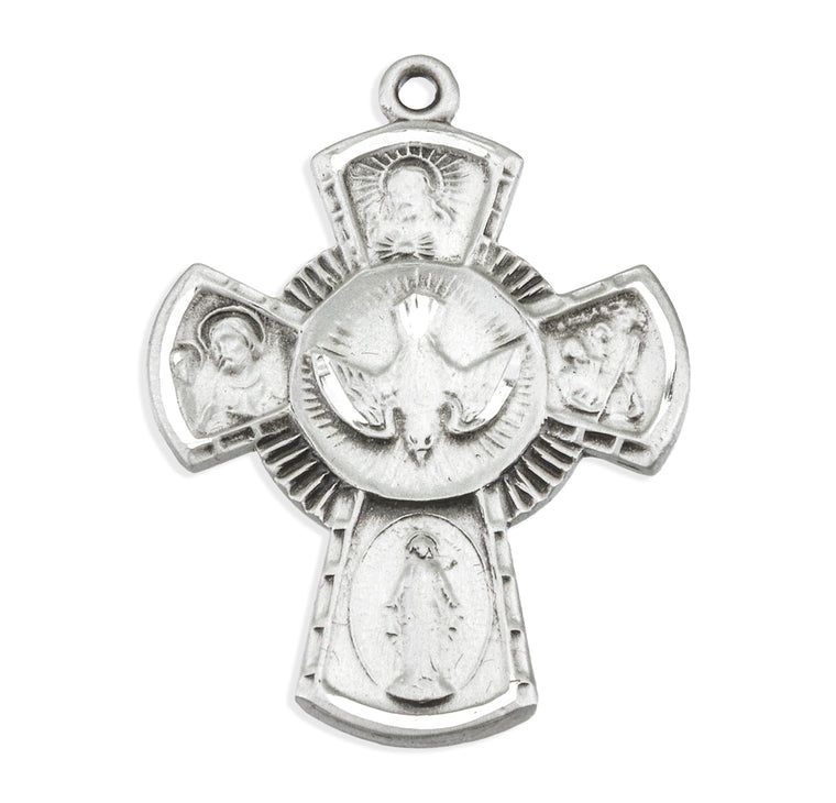 SS 4 Way Cross 24"
