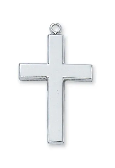 SS Cross High Polish 24" Ch/Bx