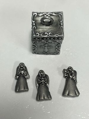 3 Angel Prayer Box &amp; Charms