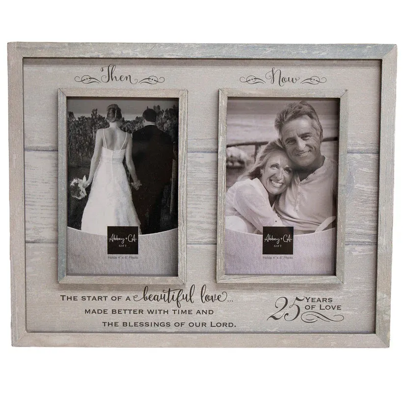 Then And Now 25th Anniversary Frame