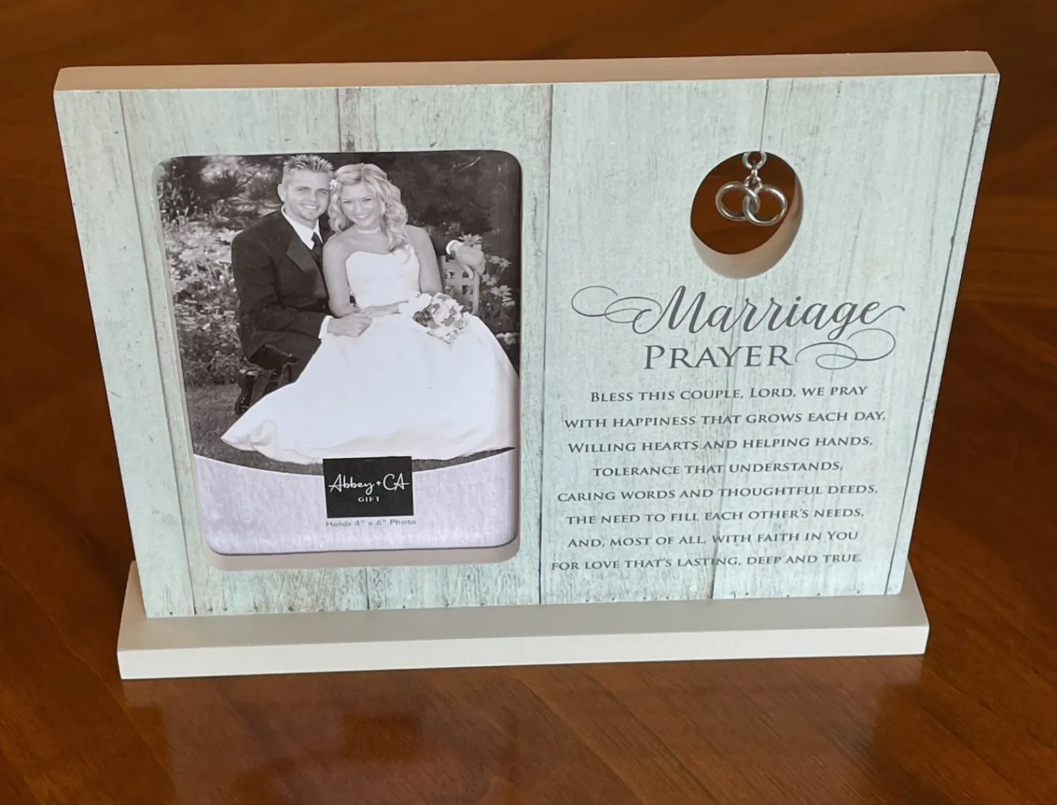 Marriage Prayer Standing Frame