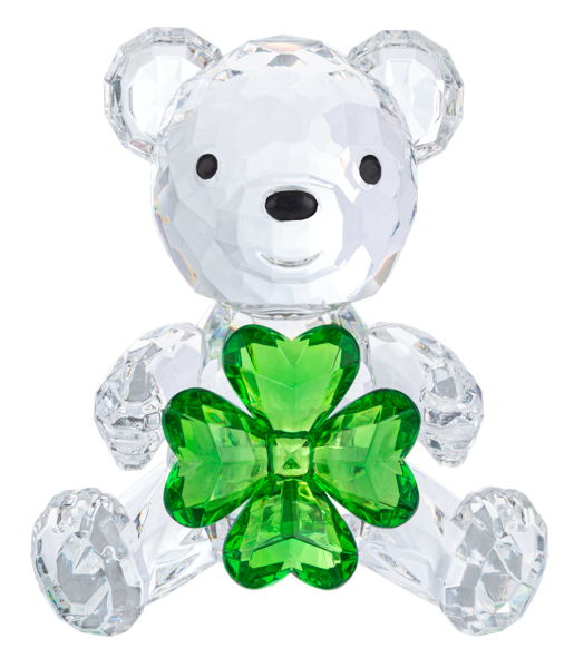 Clover Bear Figurine 2.75"