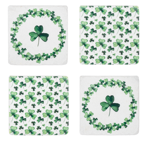 Shamrock Coaster 4PC Set