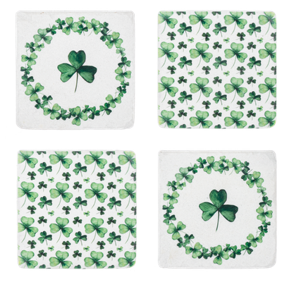 Shamrock Coaster 4PC Set