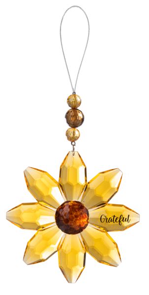 Sunflower Ornament, Design: Grateful