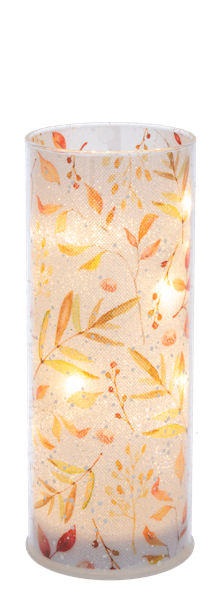 LED Harvest Pillar Candle Medium