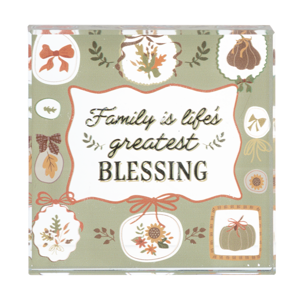 Glass Block Blessing