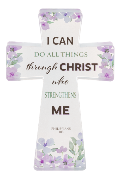 Bible Cross I Can Do All Things