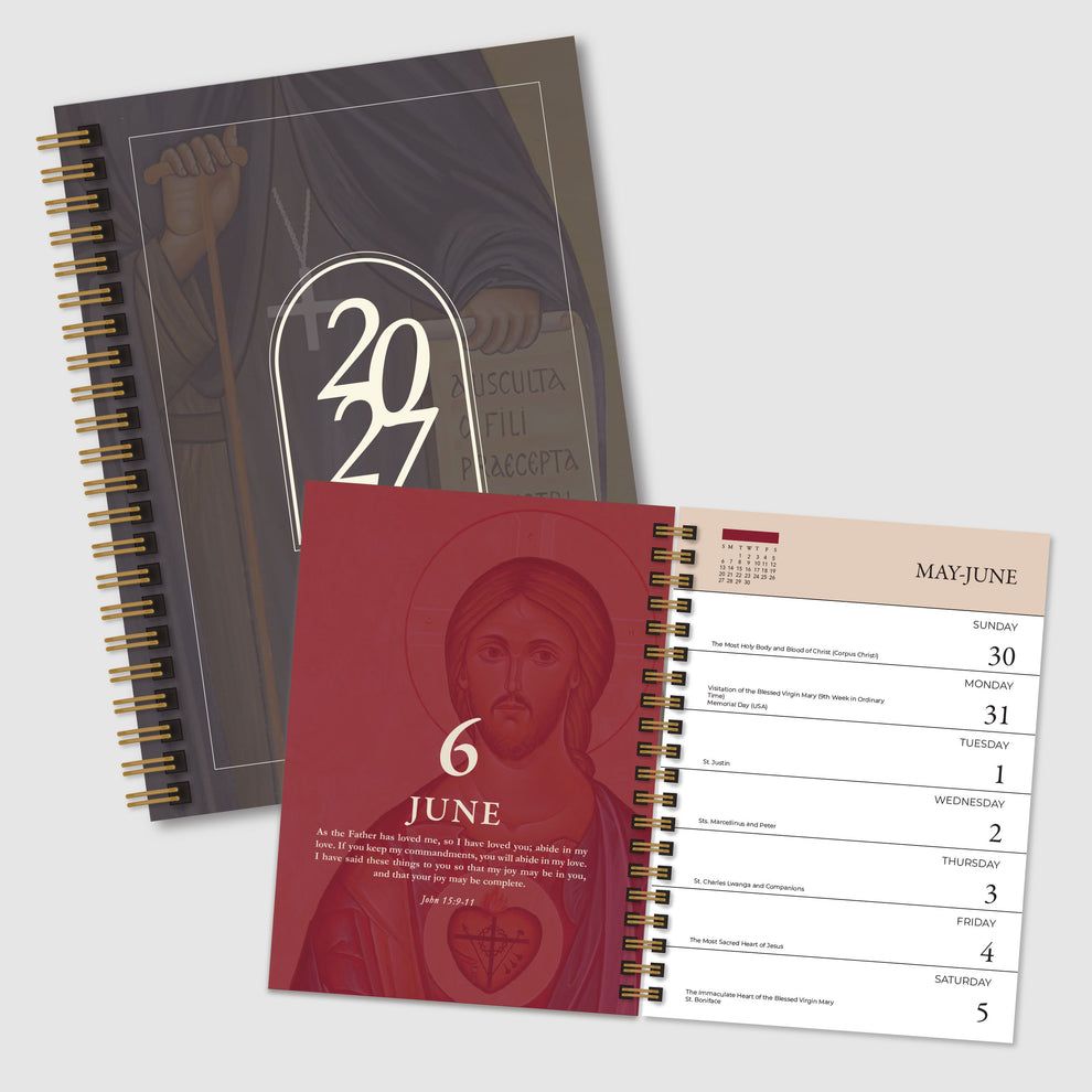 Liturgical Icon Desk Calendar 2027