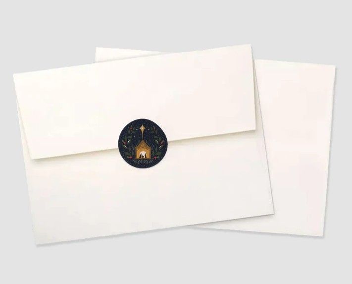 Nativity Envelope Seals